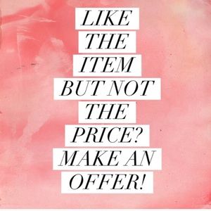 Make me a reasonable offer! 🎀